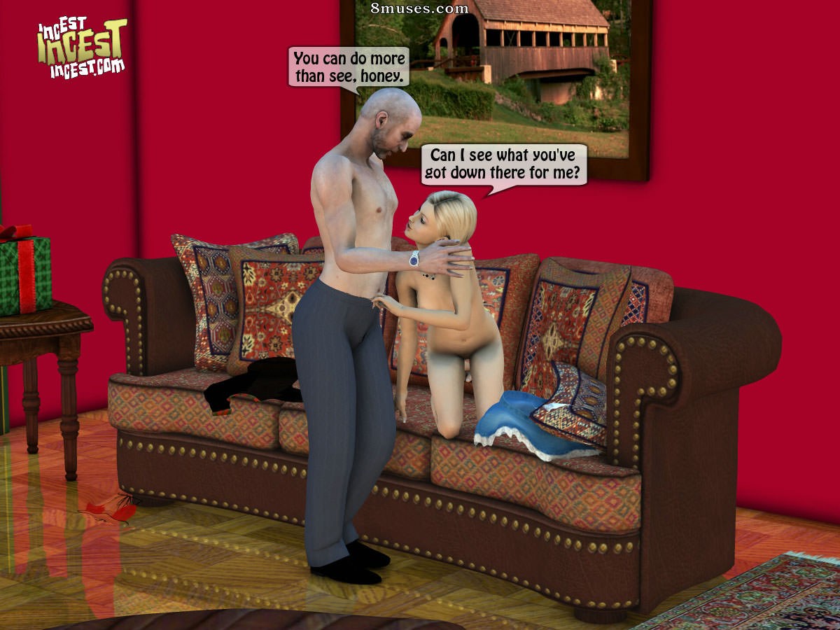 IncestIncestIncest.com Comics - Dad & Daughter Special Night - Page 14