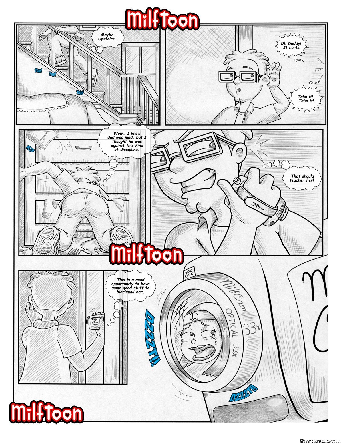MilfToon Comics - Madre americunt - Página 3