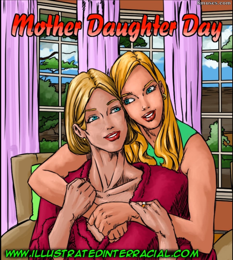 Page 1 | IllustratedInterracial_com-Comics/Mother-Daughter-Day | 8muses -  Sex Comics