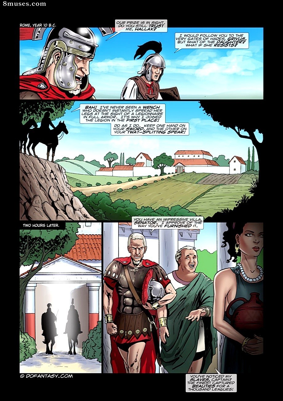 Fansadox Comics - Fansadox 288 - Montal - Enslaved Roman Heiress - Page 4