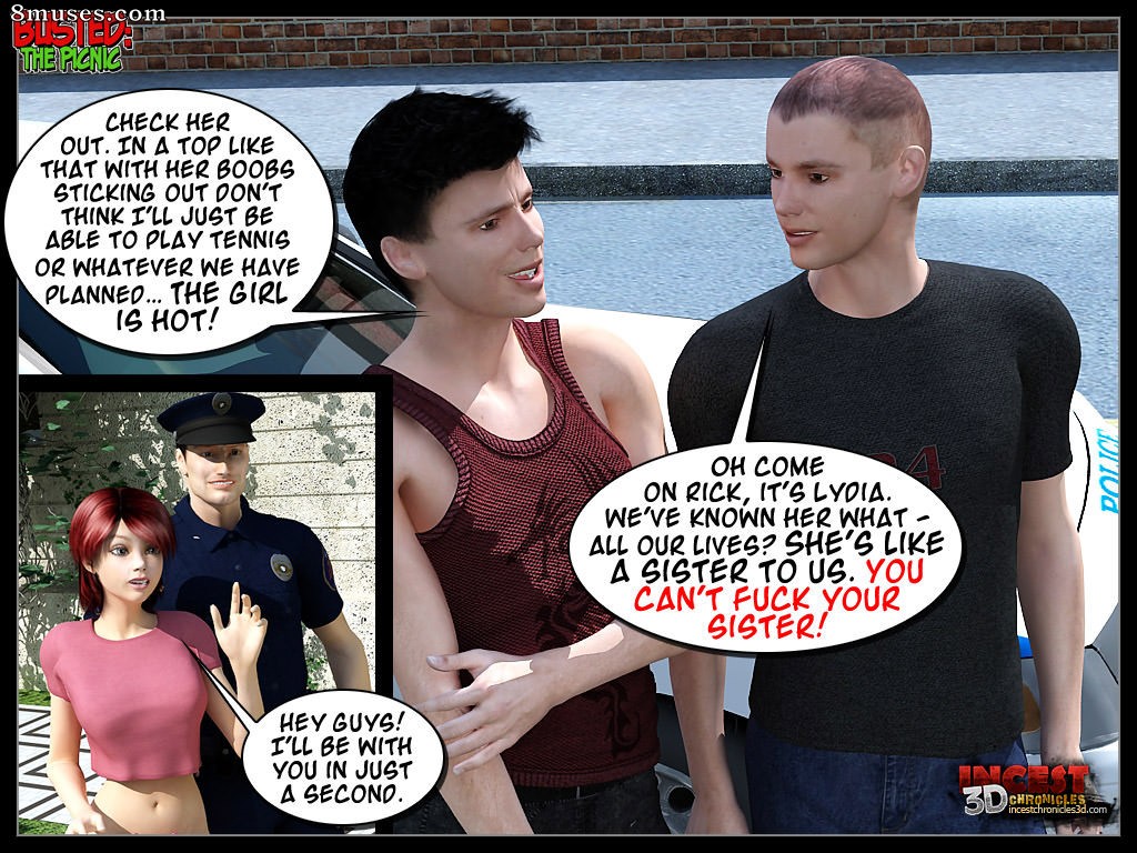 IncestChronicles3D Comics - Sorprendidos. El picnic - Página 6