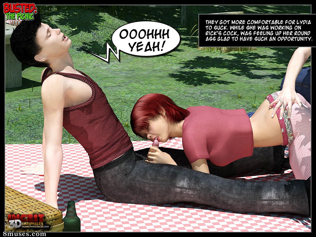 IncestChronicles3D Comics - Apanhado. O piquenique - Página 22