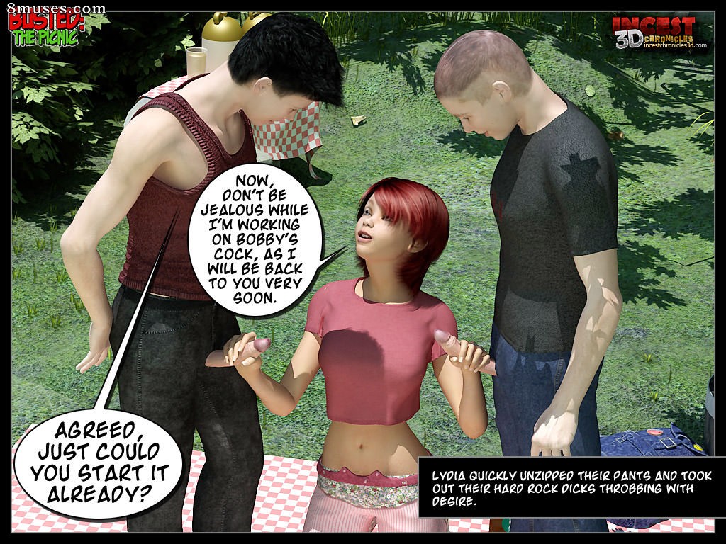 IncestChronicles3D Comics - Busted. The Picnic - Page 19
