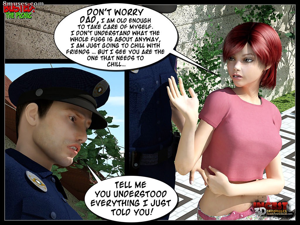 IncestChronicles3D Comics - Démasqué. Le pique-nique - Page 3