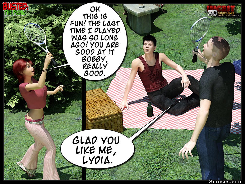 IncestChronicles3D Comics - Apanhado. O piquenique - Página 14