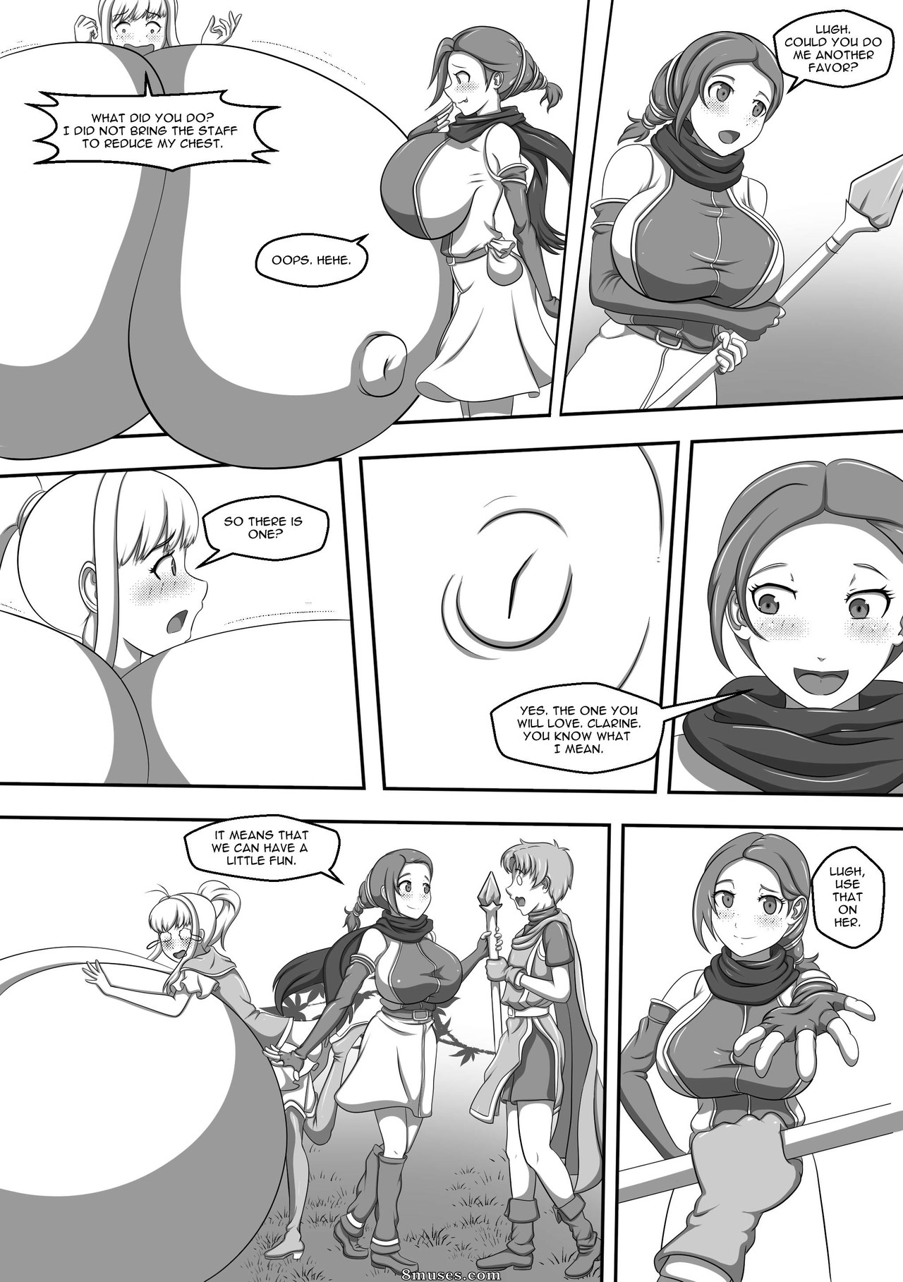 EscapeFromExpansion Comics - Fire Emblem - Le lien des seins - Page 4