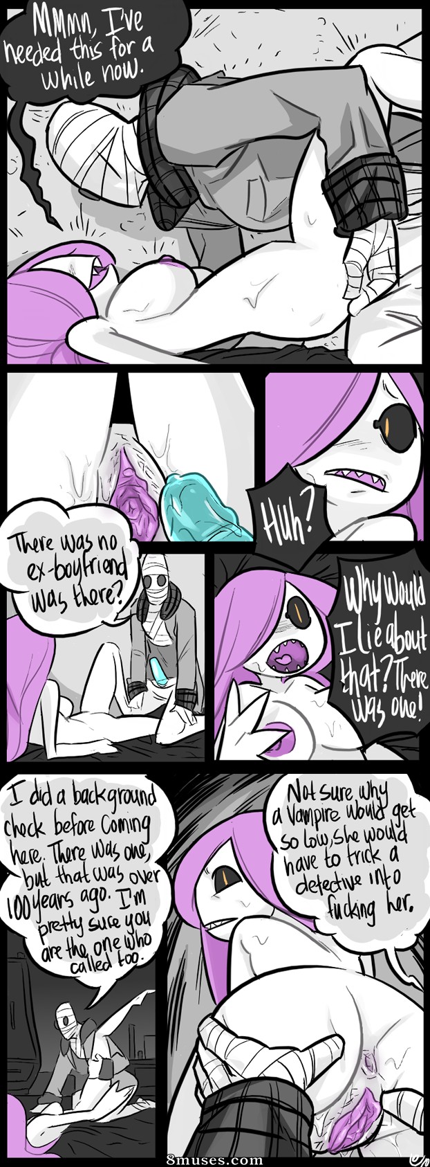 Mr.Invisible and the vampire - Issue 1 - Page 8