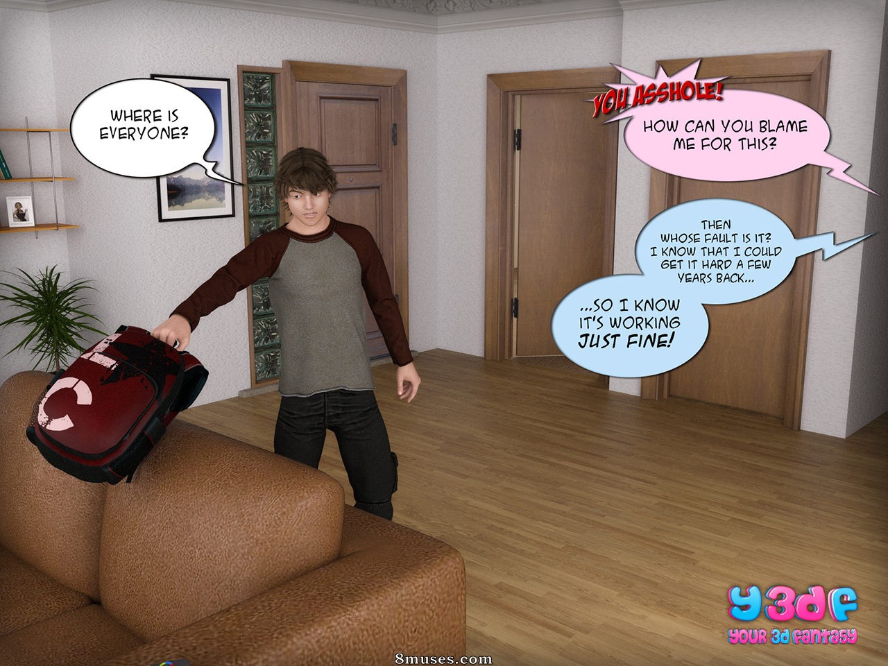 Y3DF - Your3DFantasy.com Comics - Neglect - Page 2