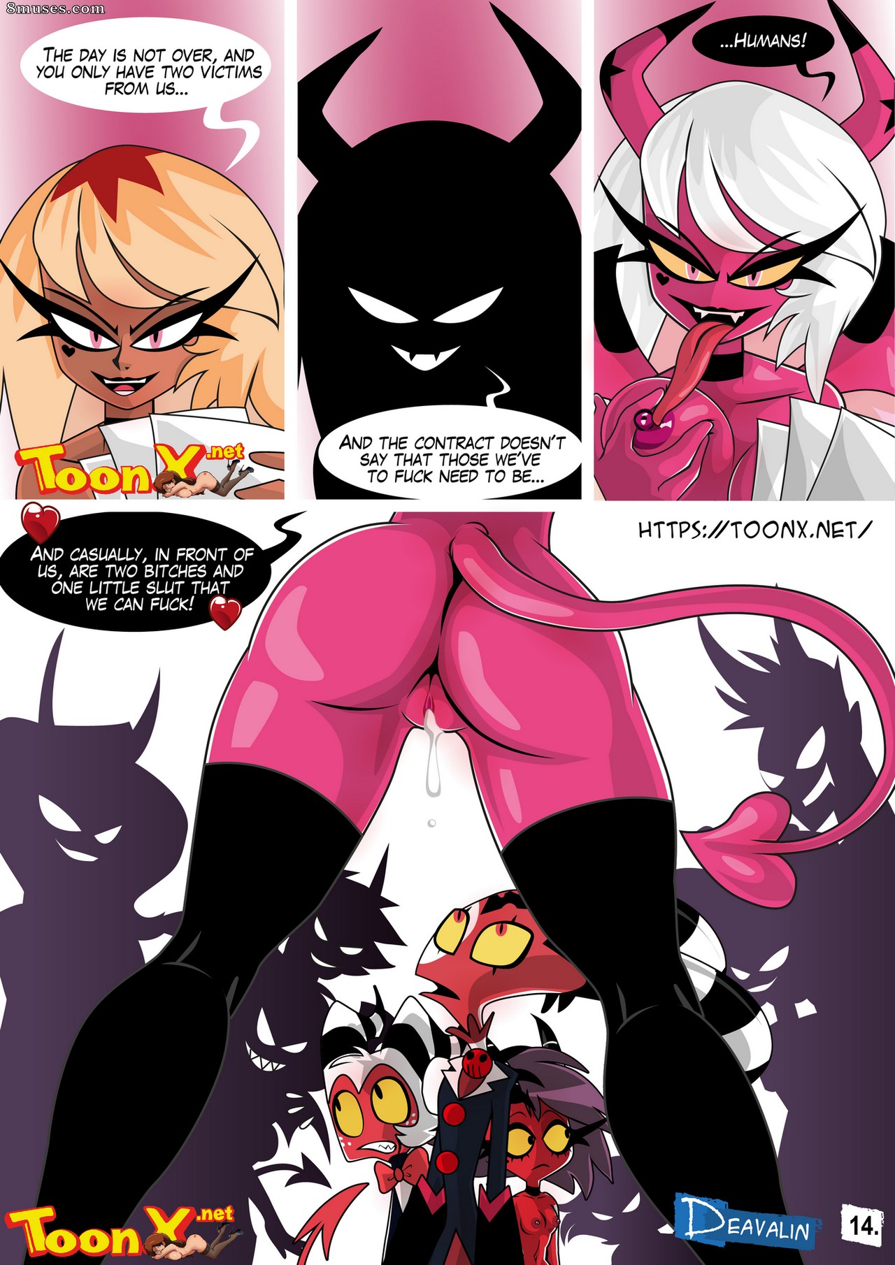 Deavalin - Helluva Boss Verosika! - Page 14