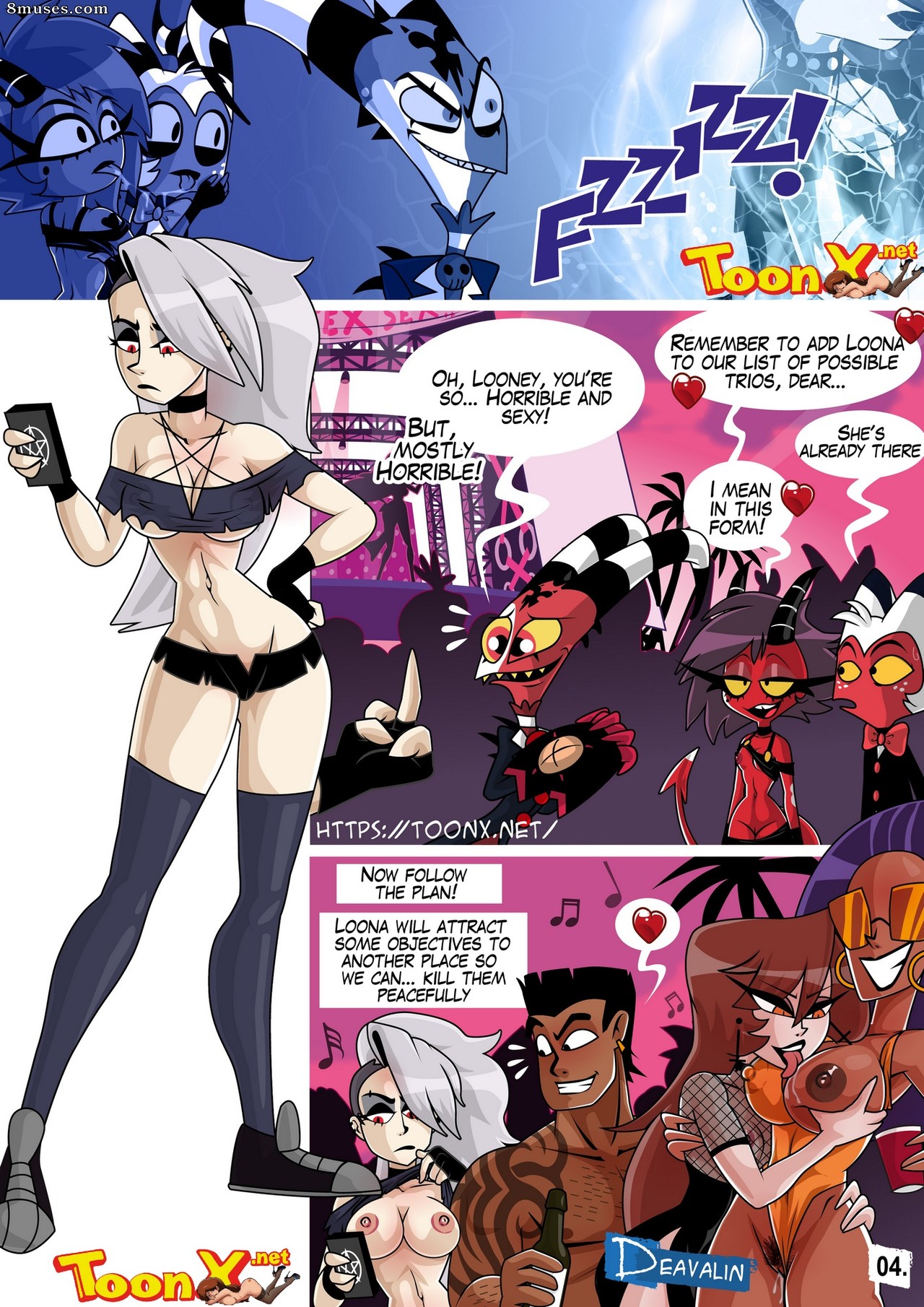 Deavalin - Helluva Boss Verosika! - Page 4