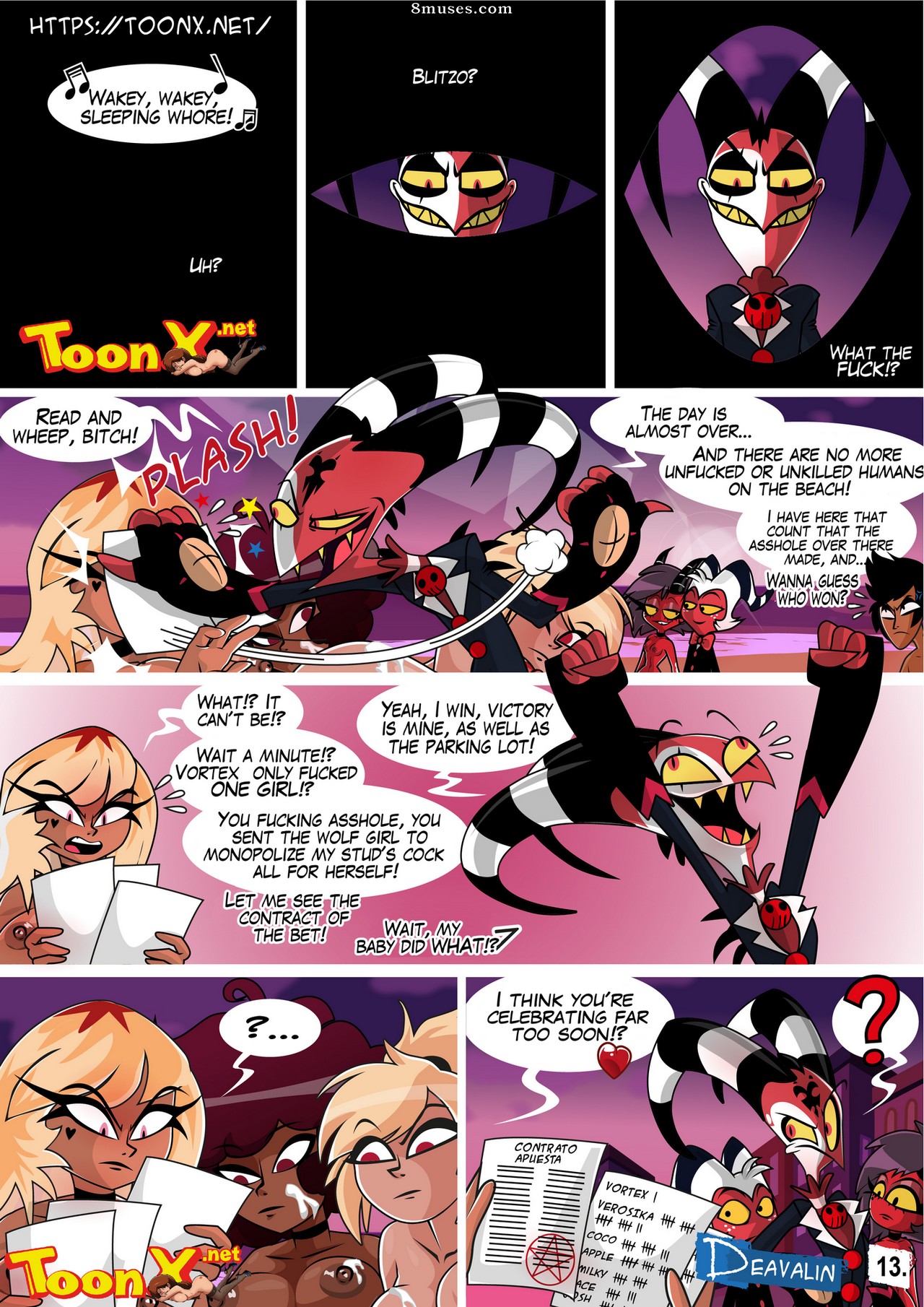 Deavalin - Helluva Boss Verosika! - Page 13
