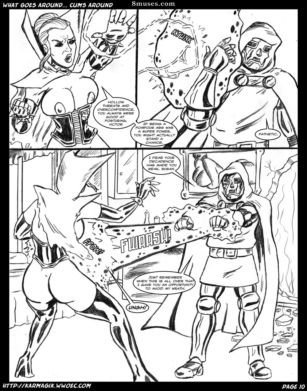 Karmagik Comics - What Goes Around Cums Around - Page 10