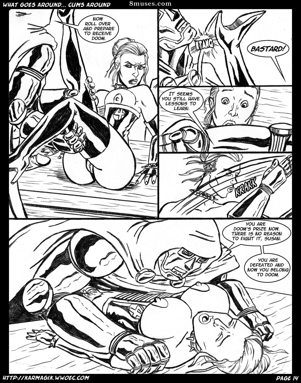 Karmagik Comics - What Goes Around Cums Around - Page 14