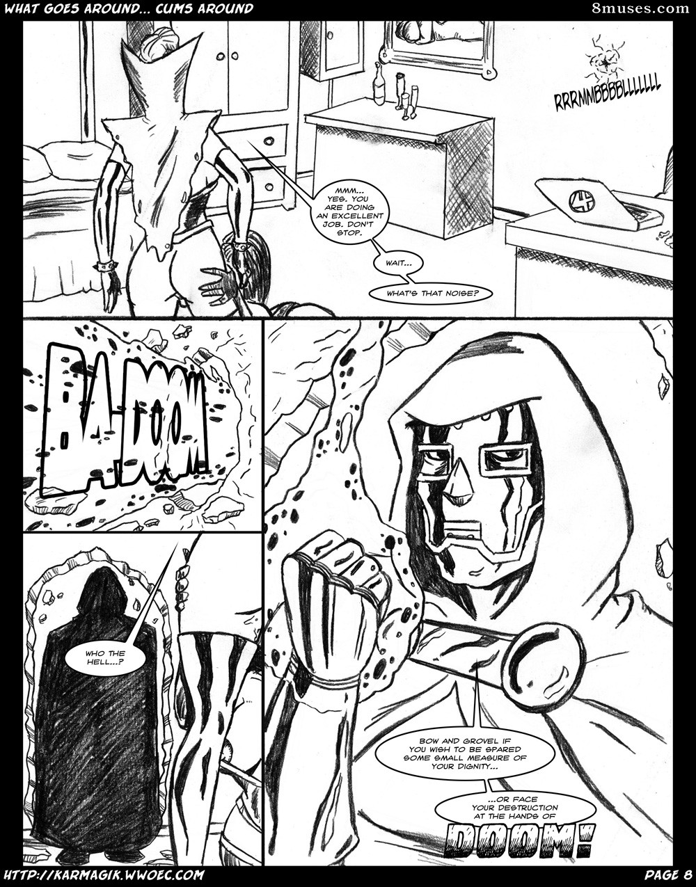 Karmagik Comics - What Goes Around Cums Around - Page 8