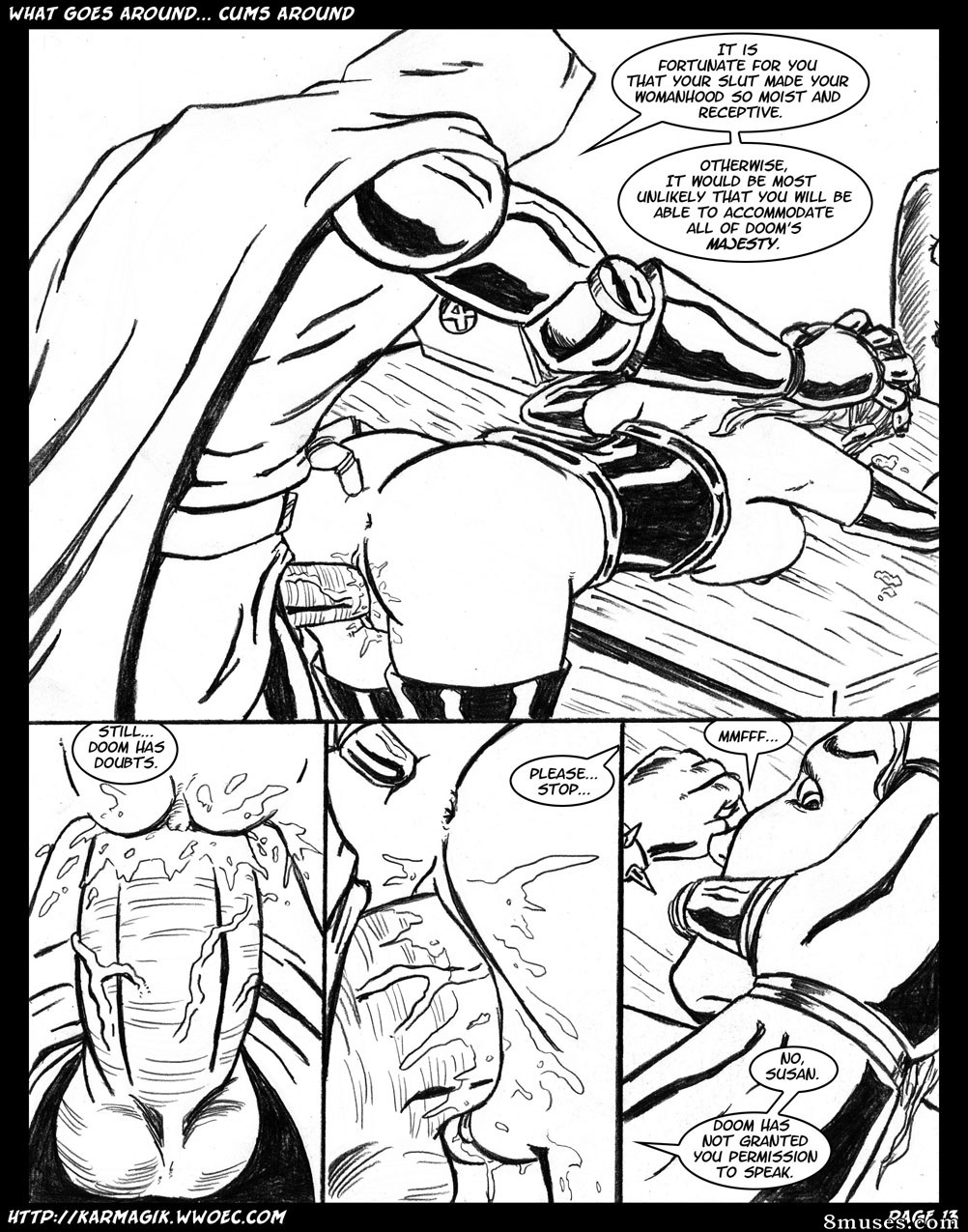 Karmagik Comics - What Goes Around Cums Around - Page 13