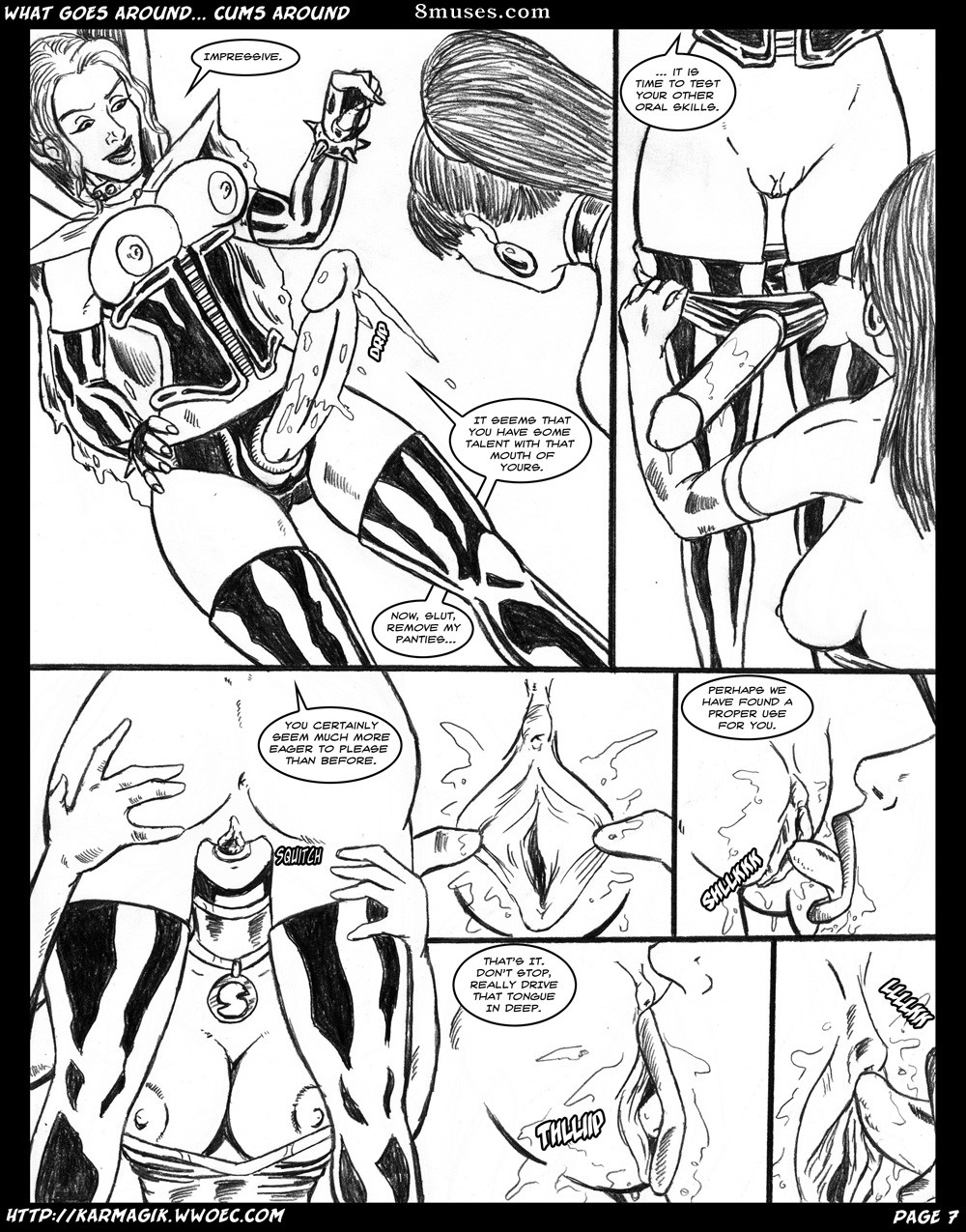 Karmagik Comics - What Goes Around Cums Around - Page 7