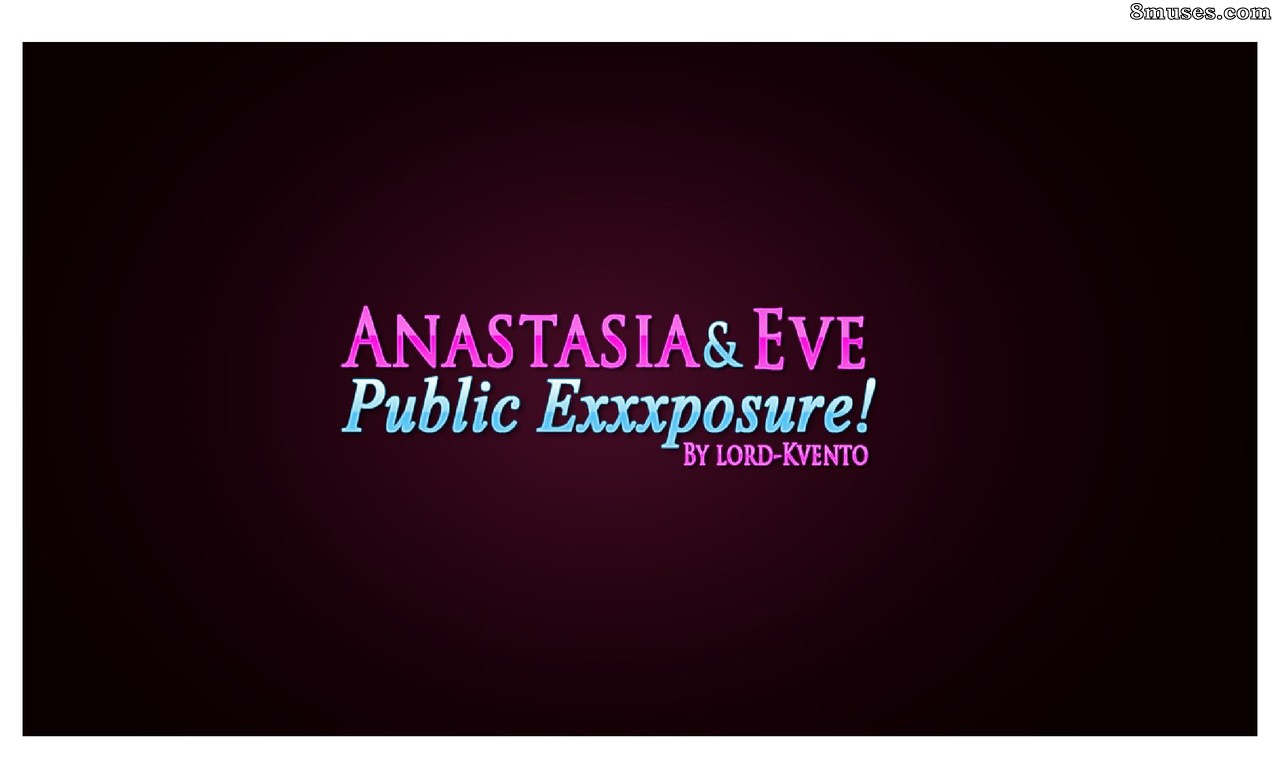 Lord-Kvento - Anastasia and Eve - Public Exxxposure - Page 1