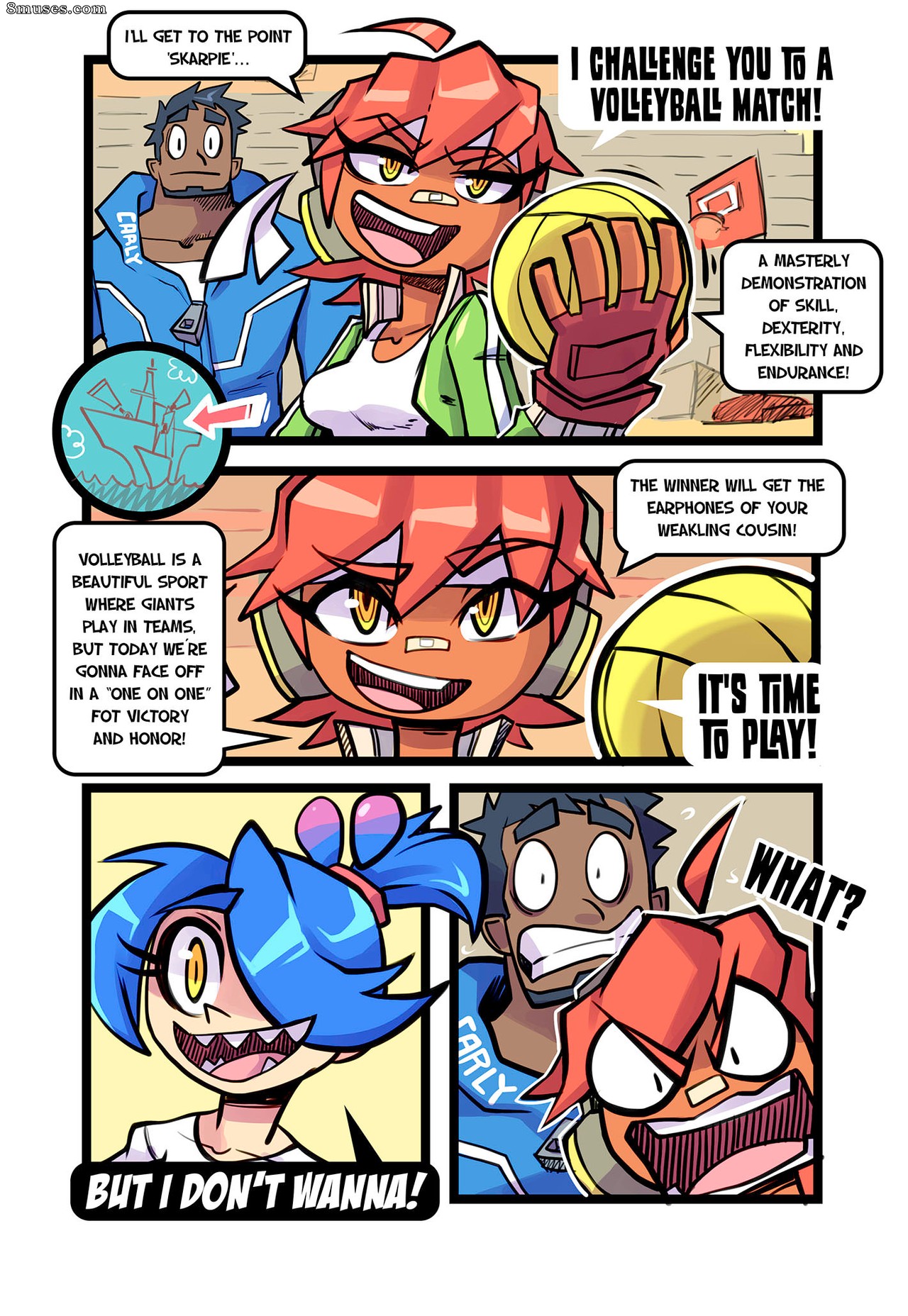 Mundo Skarp - Capítulo 3 - Garota cenoura - Página 11