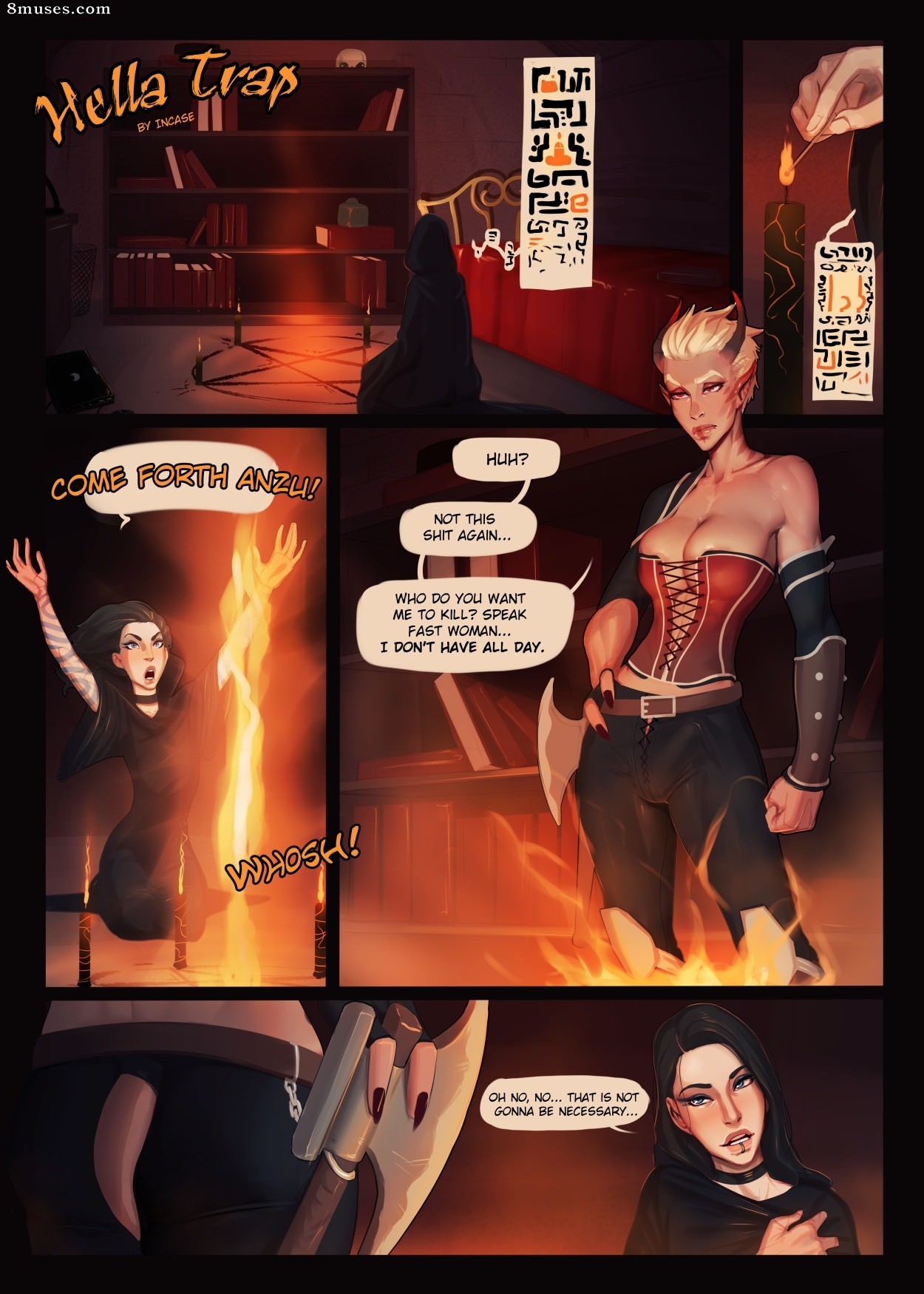 PrismGirls Comics - Trampa infernal - Página 1