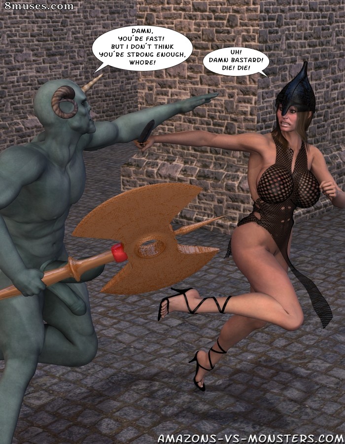 Amazons and Monsters Comics - Castelo demoníaco - Página 5