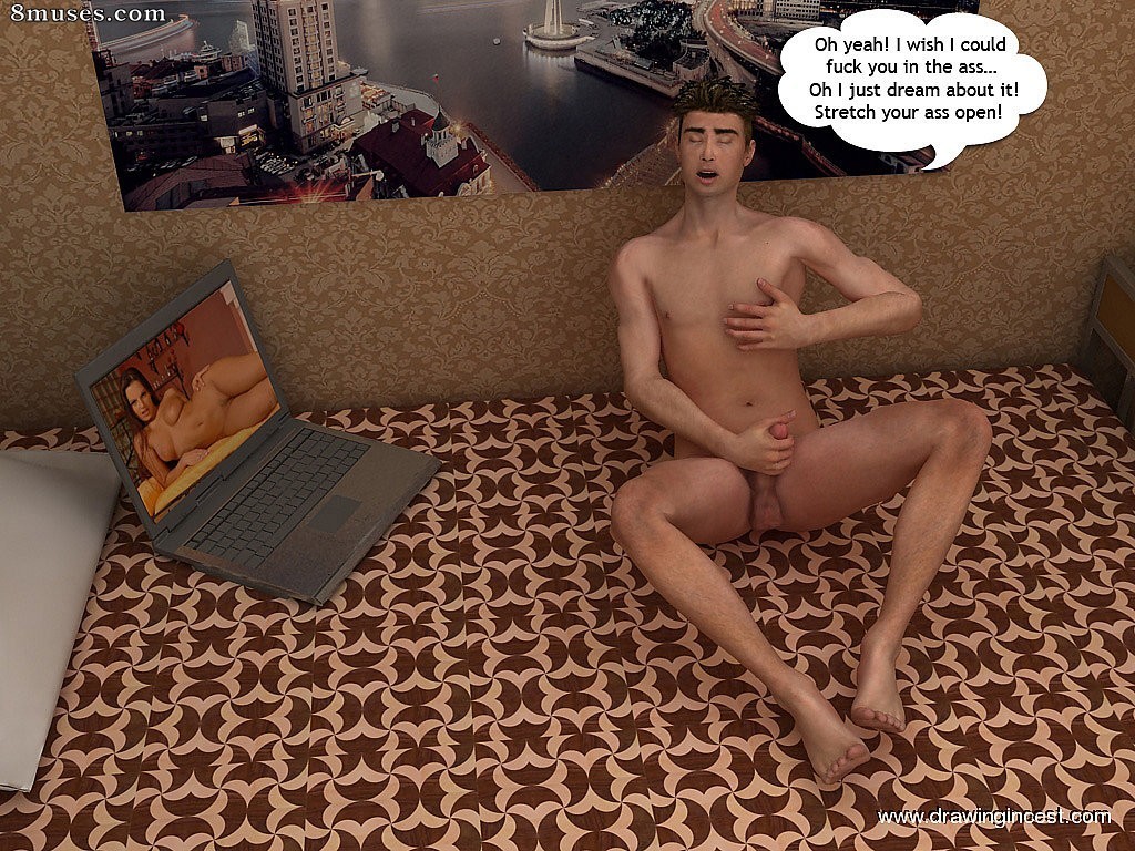 3D - Mother throws herself on the spike of her boy - Page 4