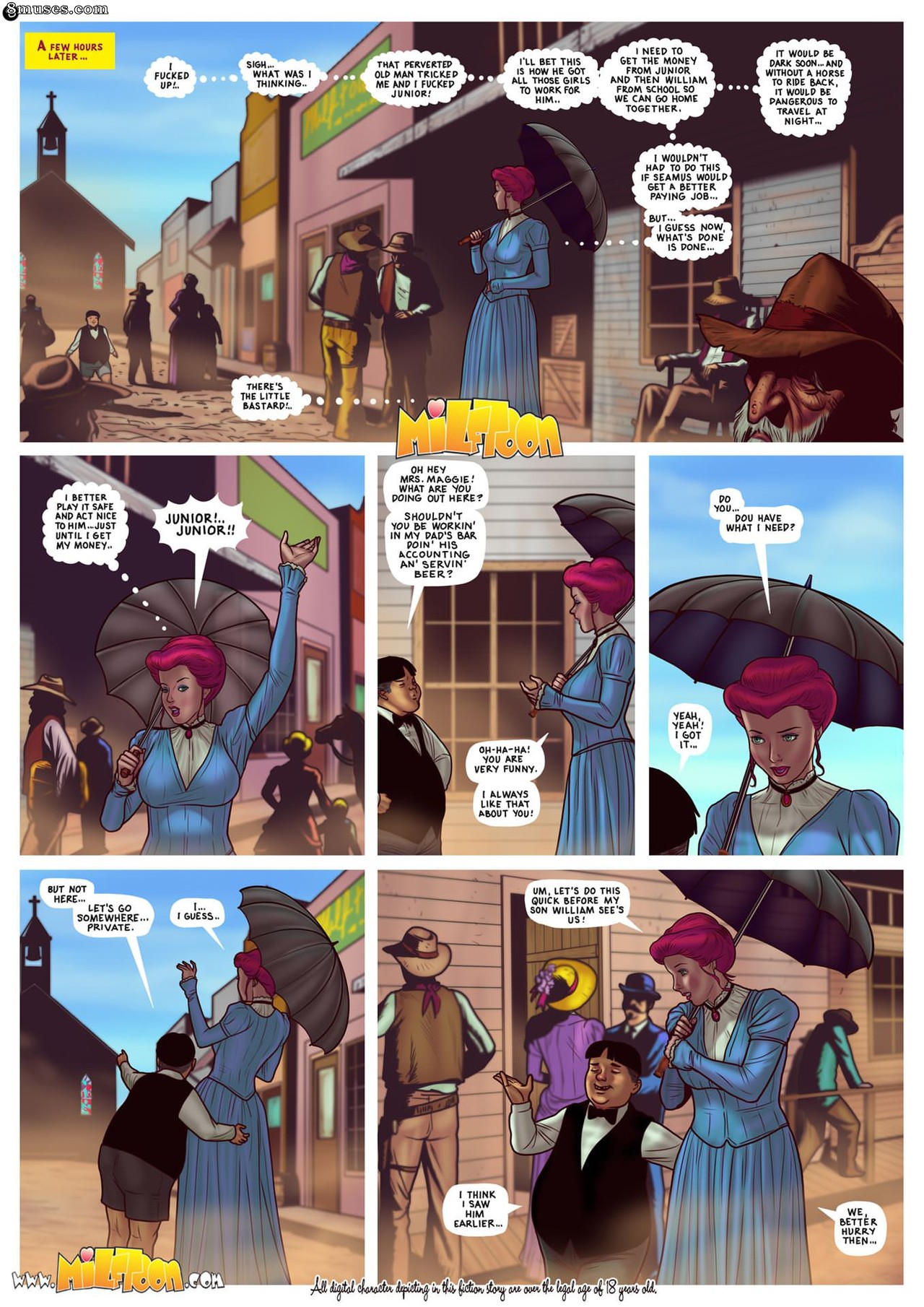 MilfToon Comics - Fuck Fuck West - Page 9
