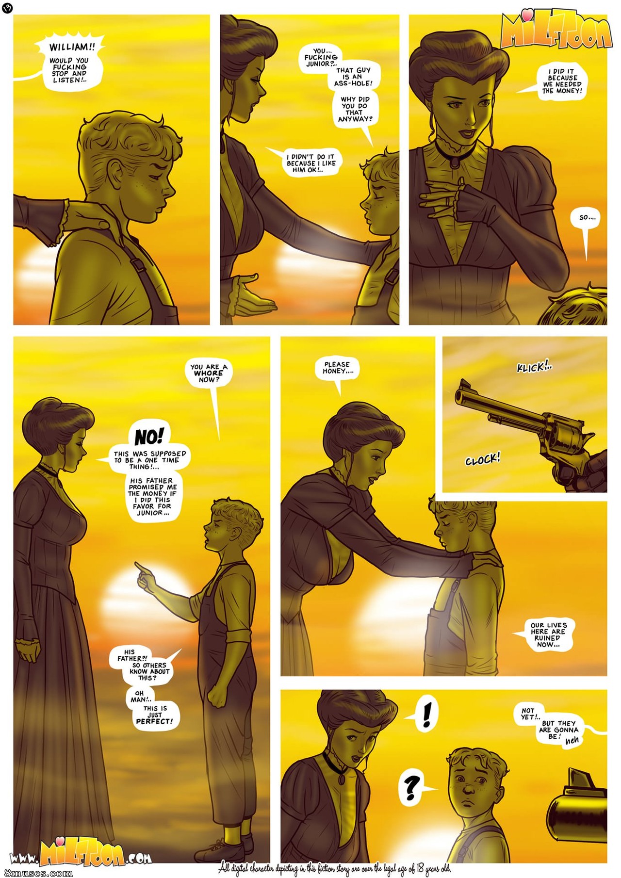 MilfToon Comics - Fuck Fuck West - Page 14