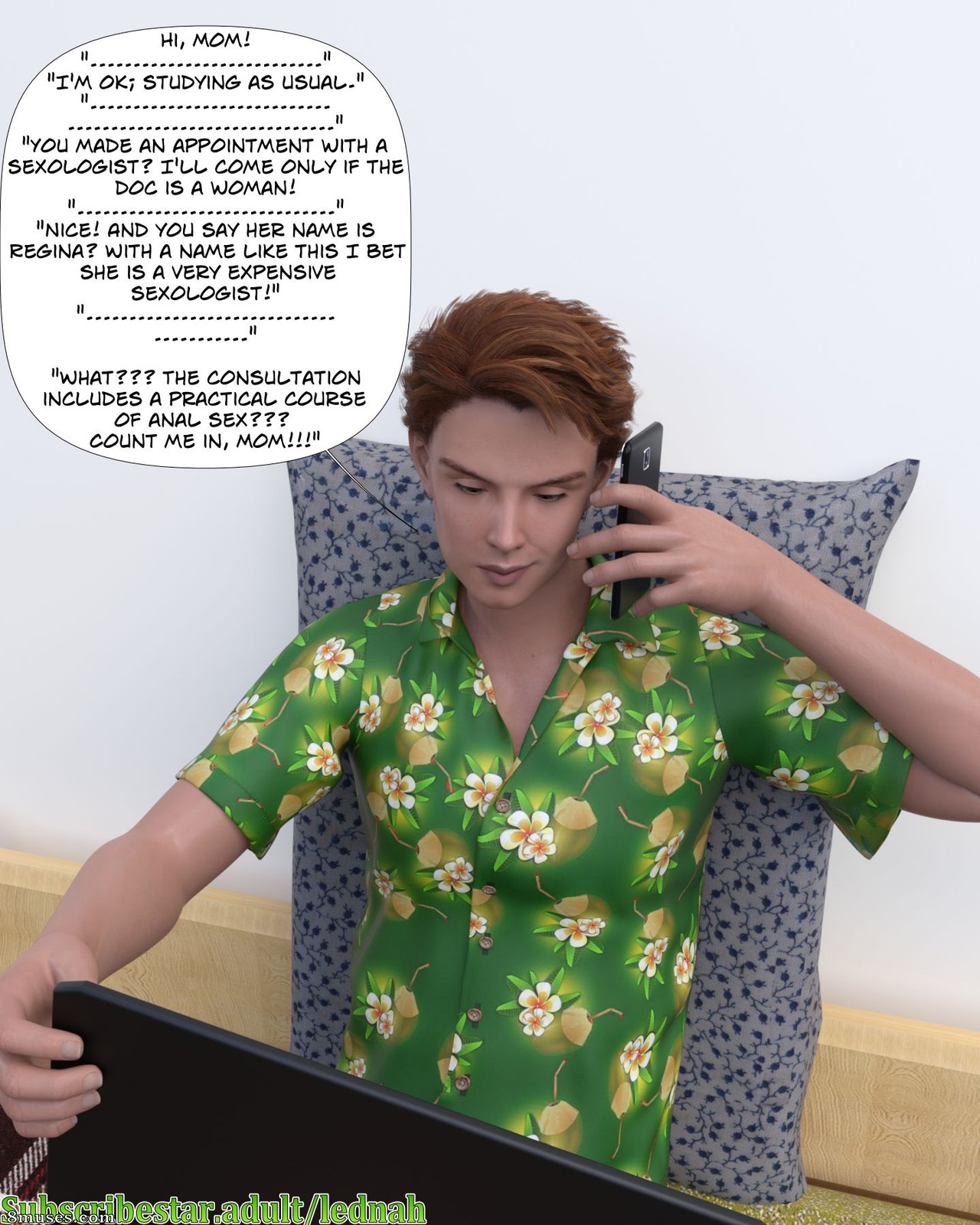 The XXX Adventures of Danny McCroy - Issue 4 - Visit to Sexologist - Part 1 - Page 3