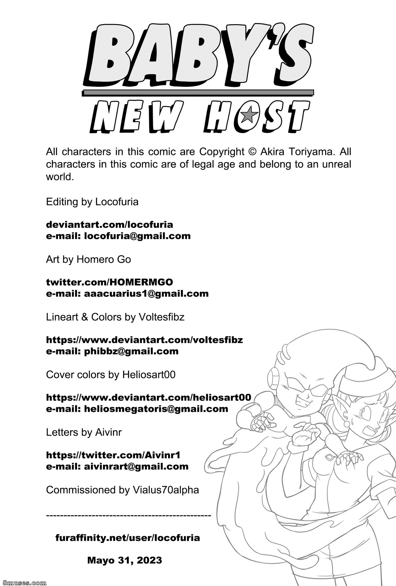 Locofuria Comics - Baby's New Host - Page 3