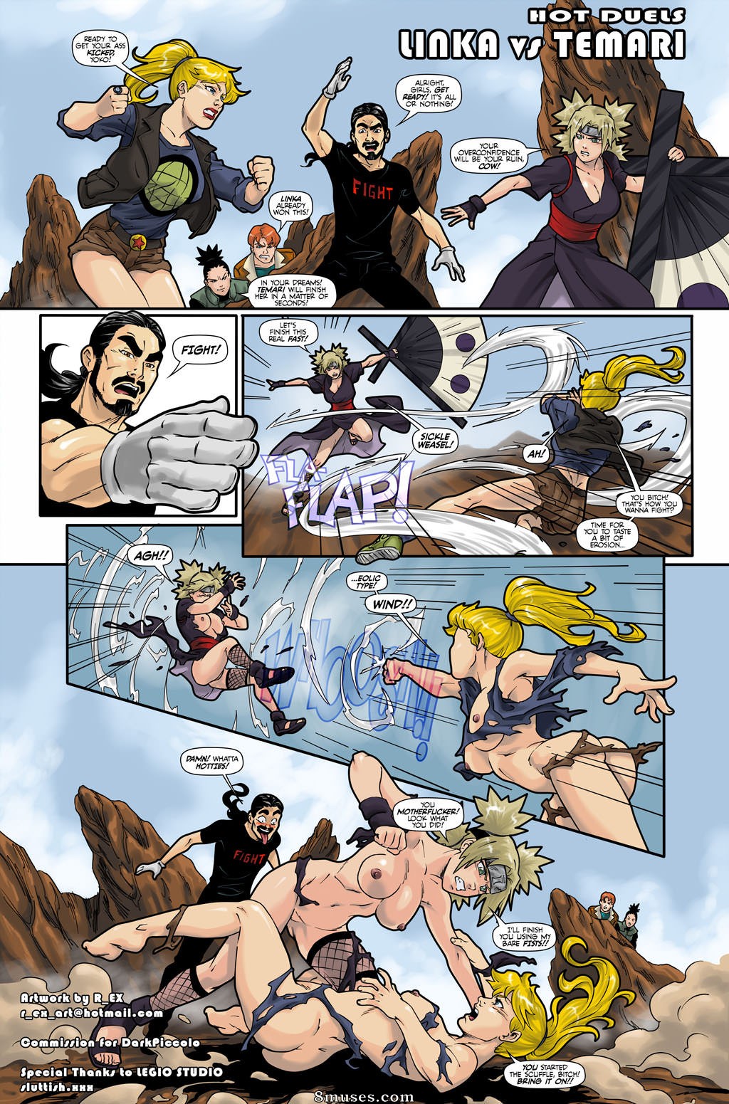 R-ex - Hot Duels 1 - Temari vs Linka - Page 2