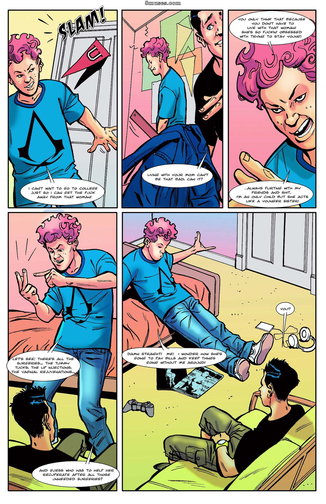BE Story Club Comics - Muffy, mulher madura - Página 6