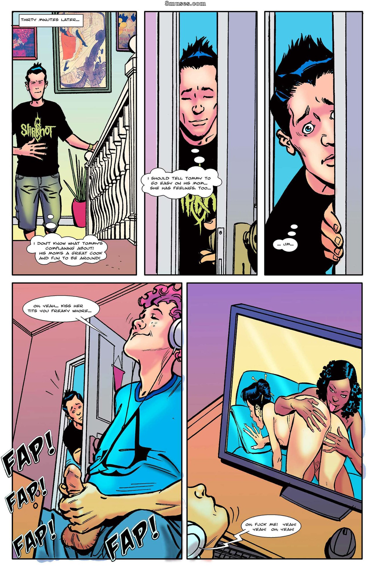 BE Story Club Comics - Milf Muffy - Page 8