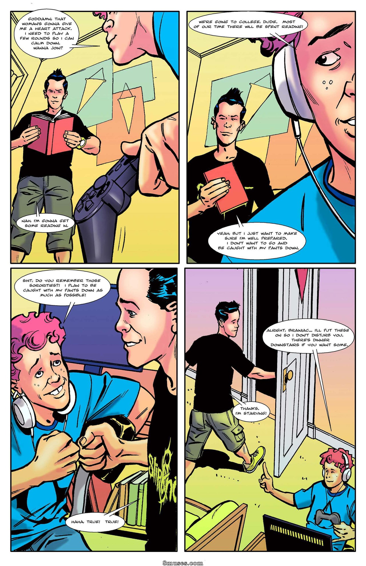 BE Story Club Comics - Muffy, mulher madura - Página 7