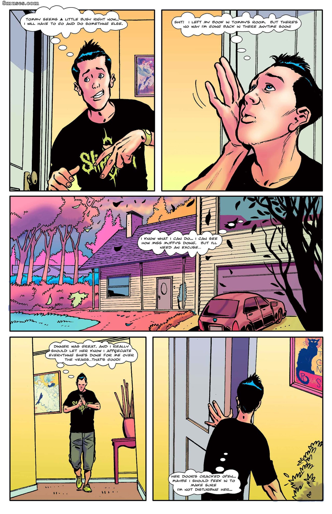 BE Story Club Comics - Muffy, mulher madura - Página 9