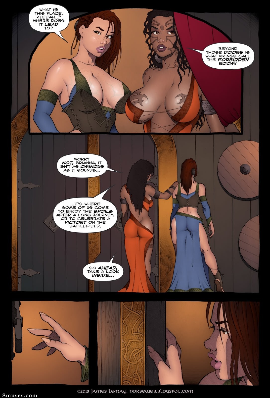 James Lemay Comics - Norse Dawn of The Shield Maiden - Page 82