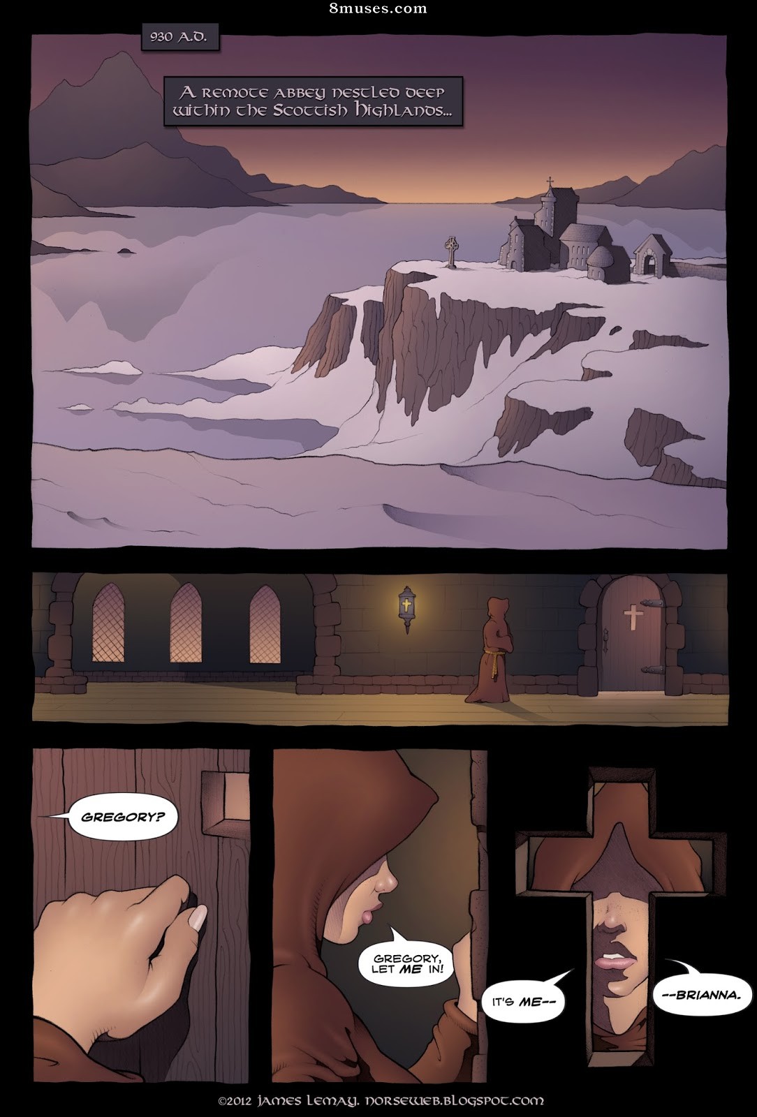 James Lemay Comics - Norse Dawn of The Shield Maiden - Page 4