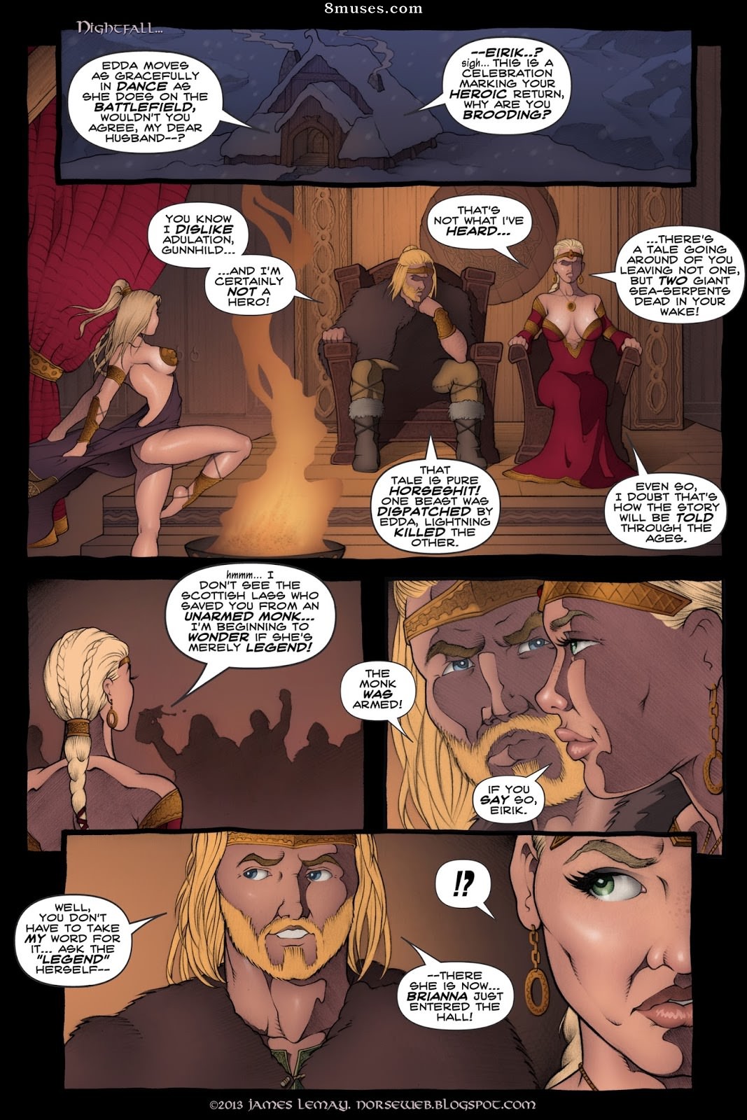 James Lemay Comics - Norse Dawn of The Shield Maiden - Page 77