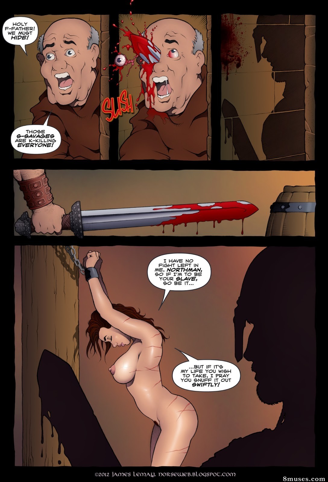 James Lemay Comics - Norse Dawn of The Shield Maiden - Page 14