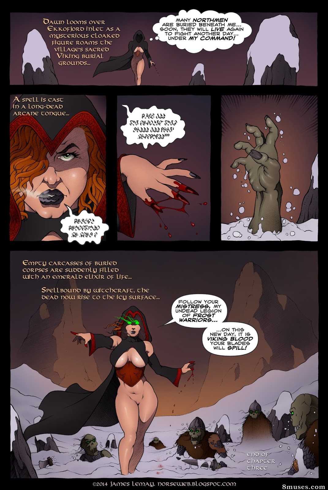 James Lemay Comics - Norse Dawn of The Shield Maiden - Page 96