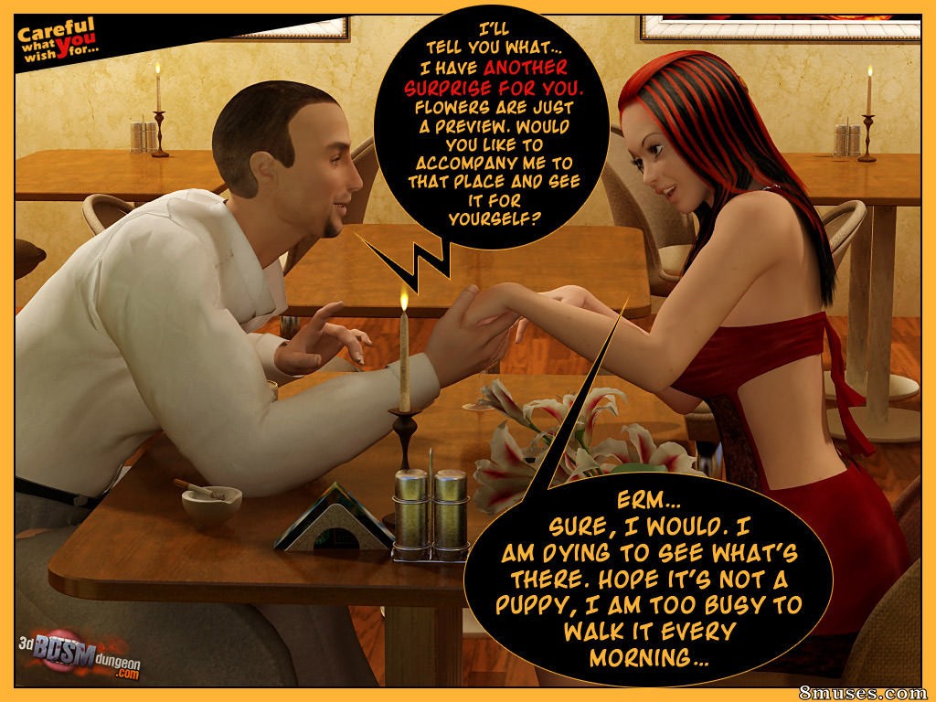 3D BDSM Dungeon Comics - Cuidado com o que você deseja - Página 5