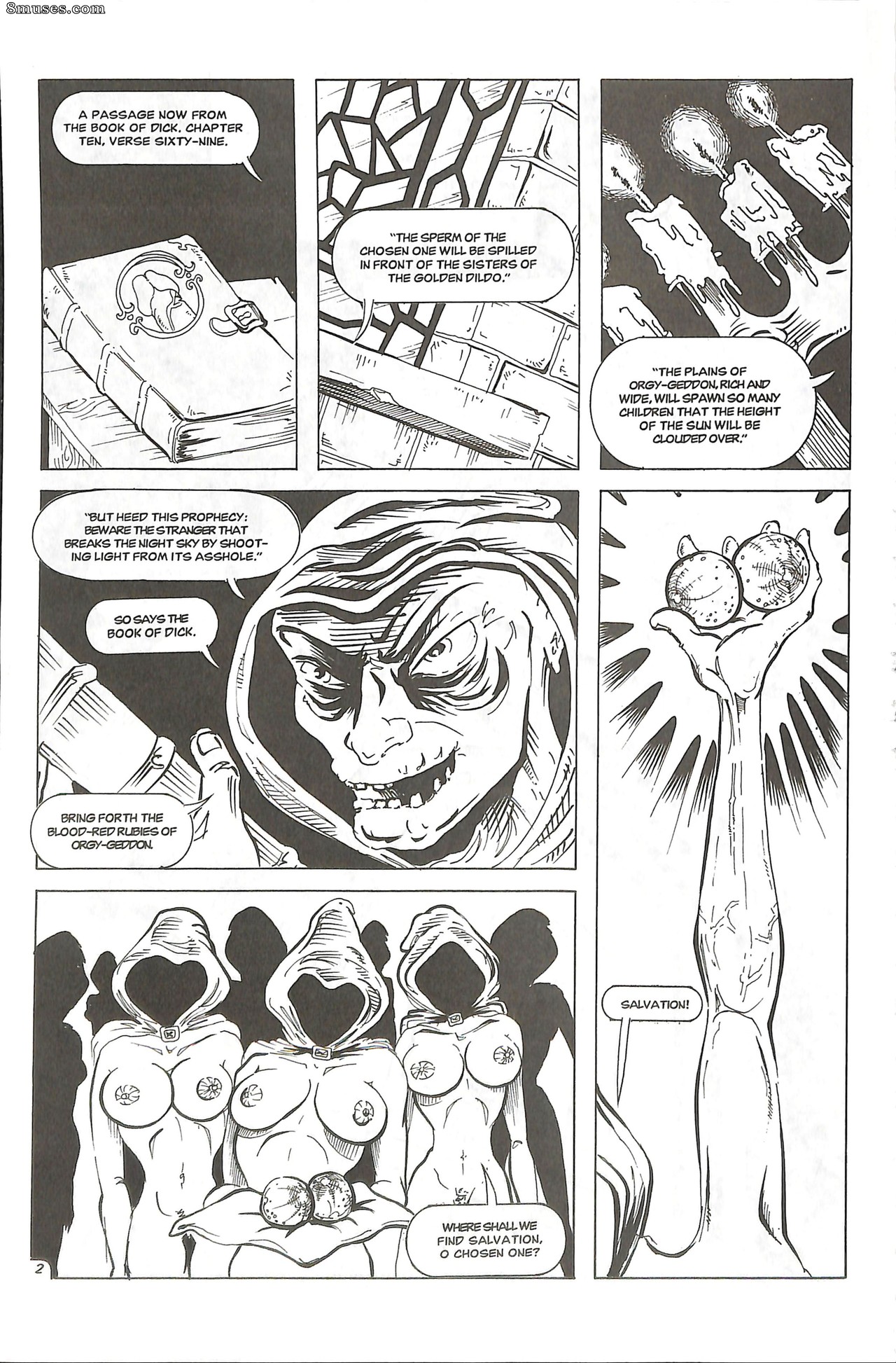 Sindy-Anna Moans - Quest For the Golden Dildo - Issue 4 - Page 5