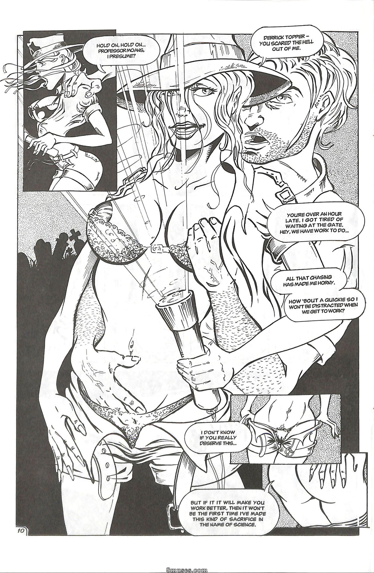 Sindy-Anna Moans - Quest For the Golden Dildo - Issue 4 - Page 13