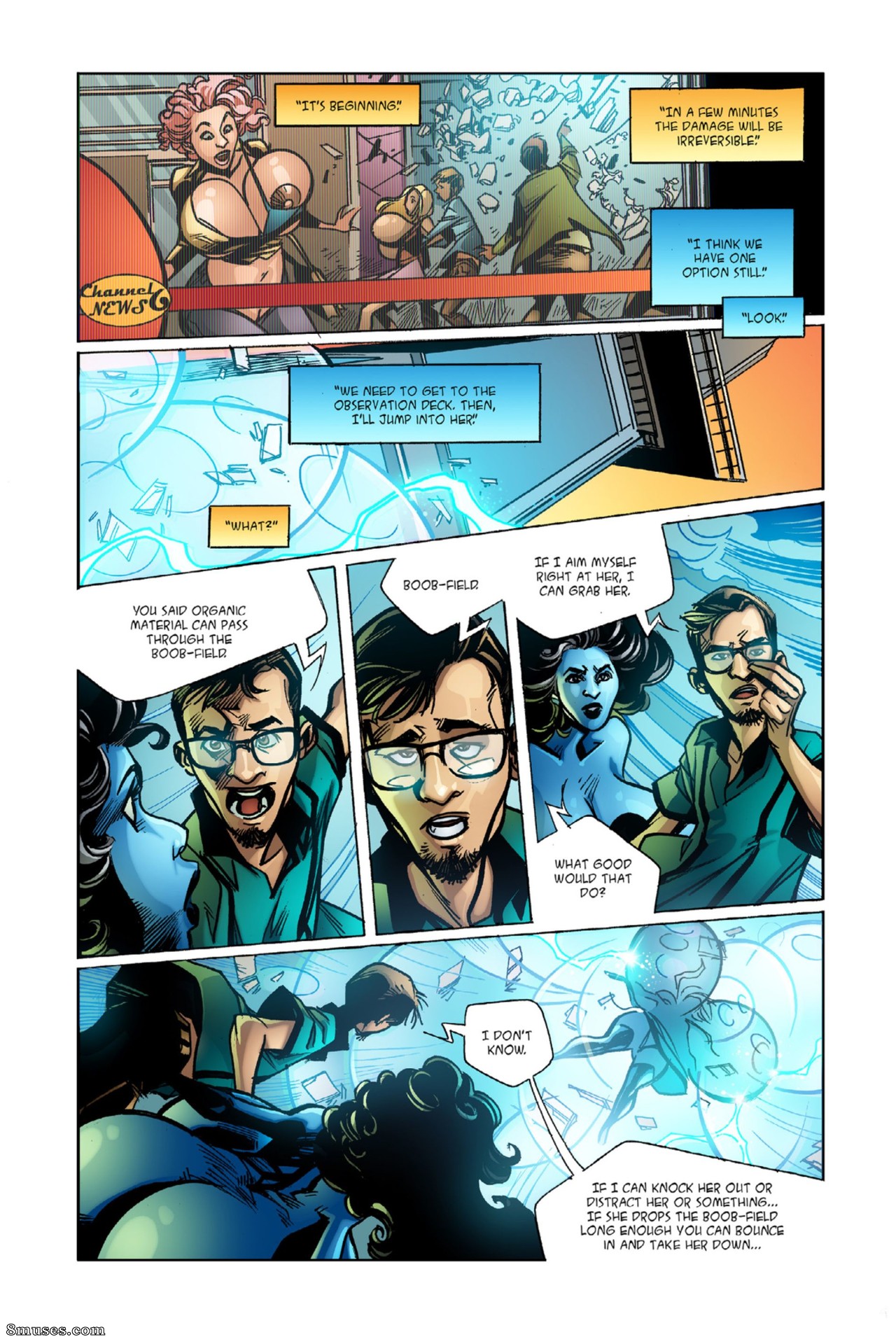 Big Blue - Juggs of Justice - Issue 6 - Page 5