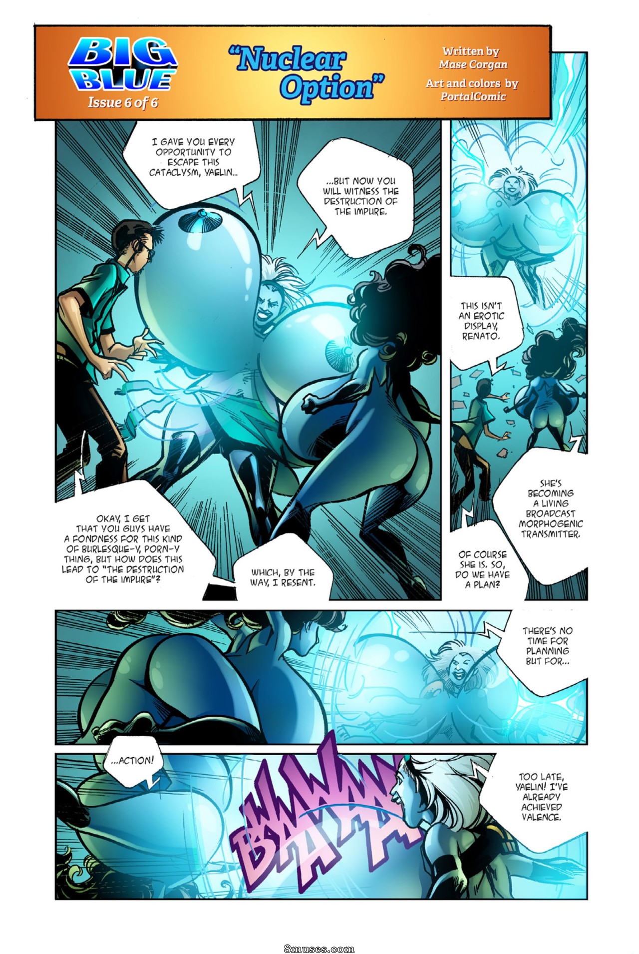 Big Blue - Juggs of Justice - Issue 6 - Page 3