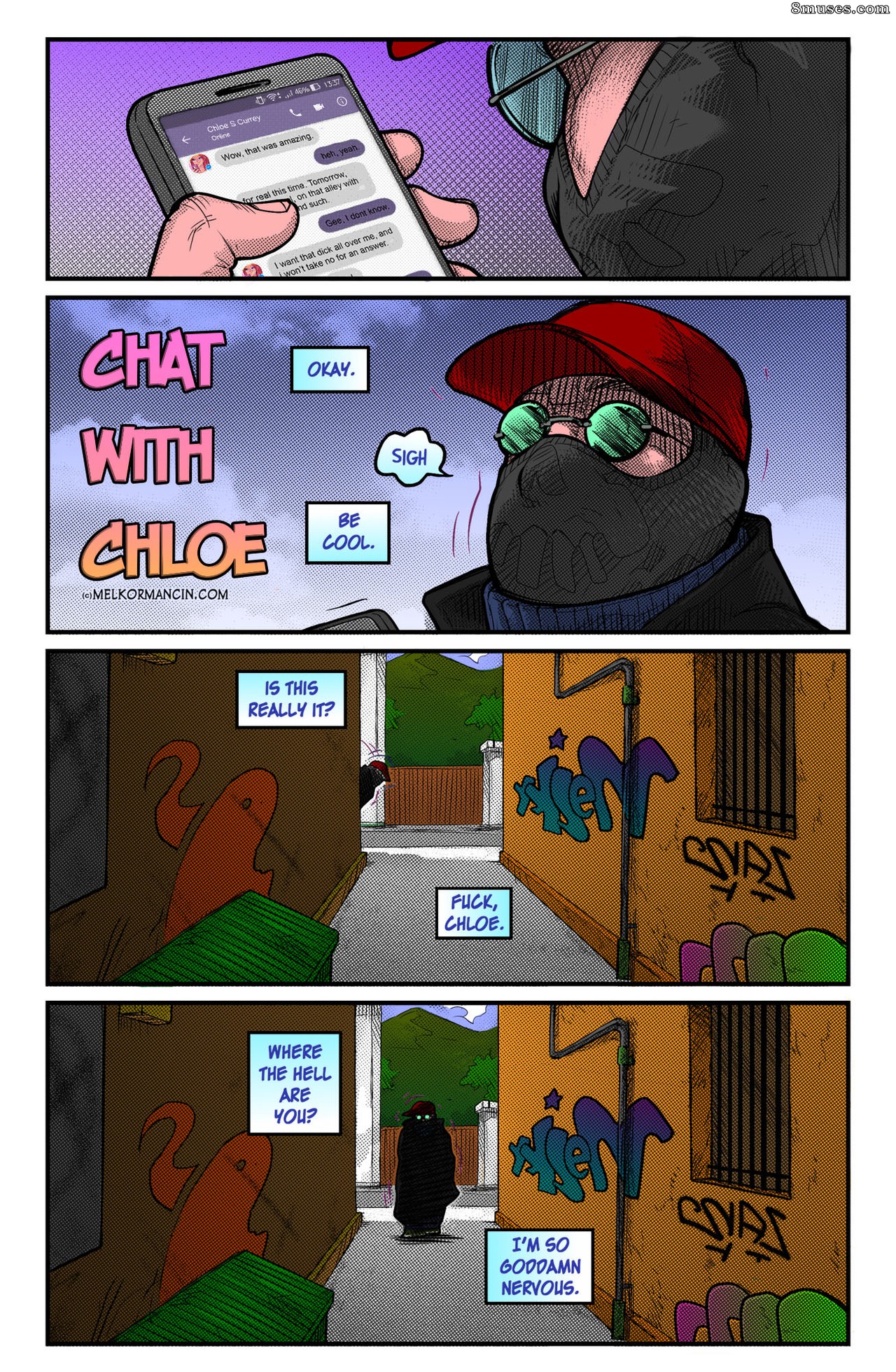 Melkormancin.com Comics - Converse com Chloe - Versão em cores - Página 2