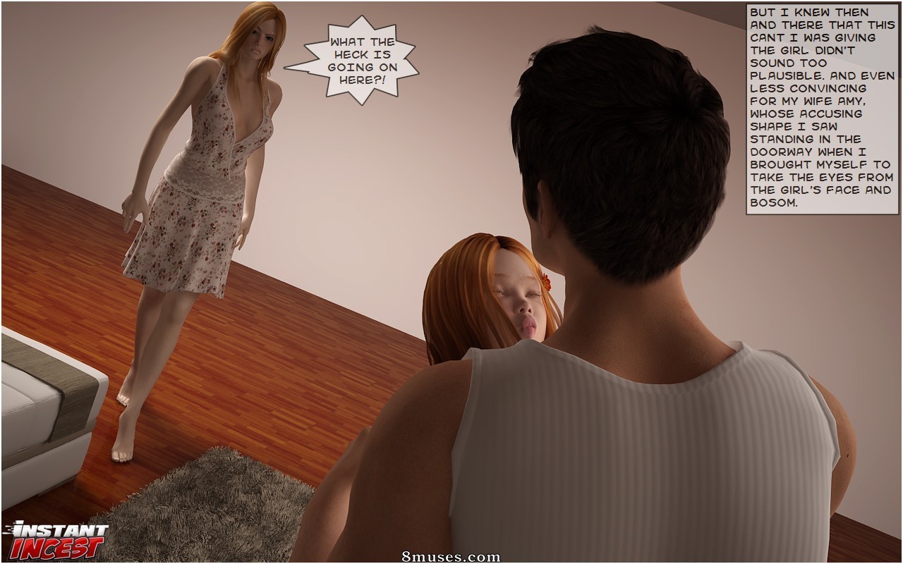 InstantIncest.com Comics - Special care for our horny daddy - Page 8