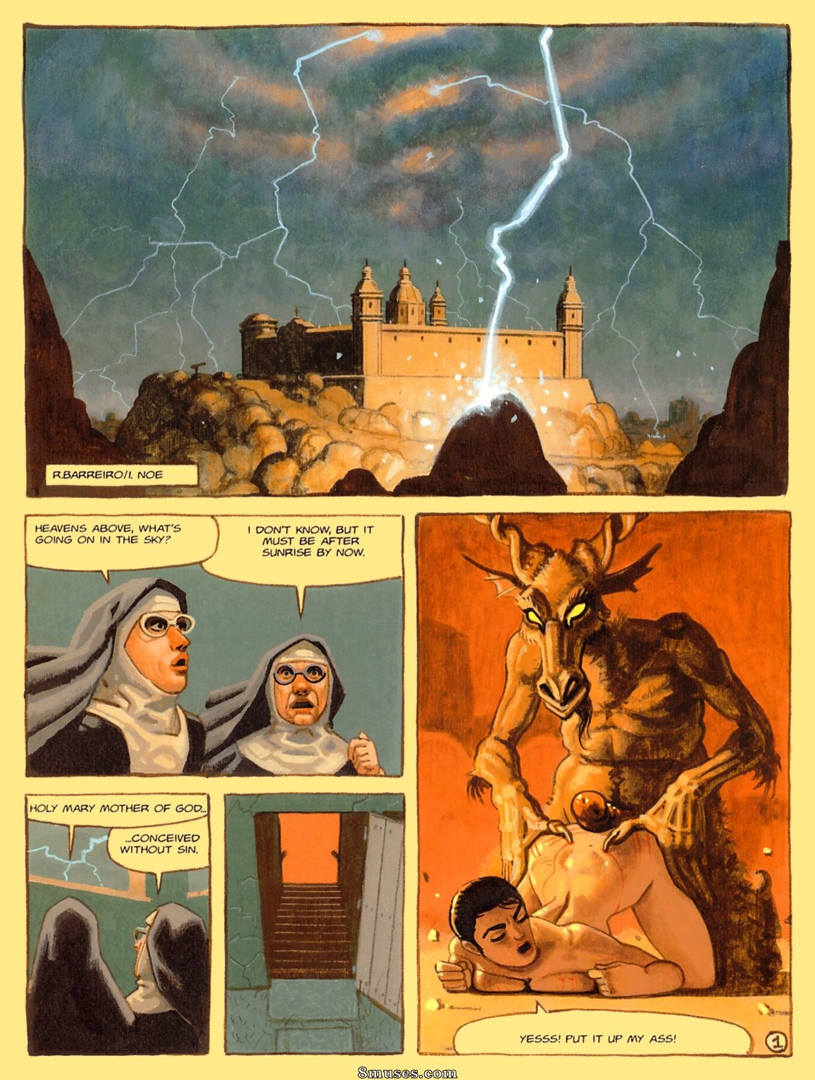 Ignacio Noe Comics - Convento do inferno - Página 38
