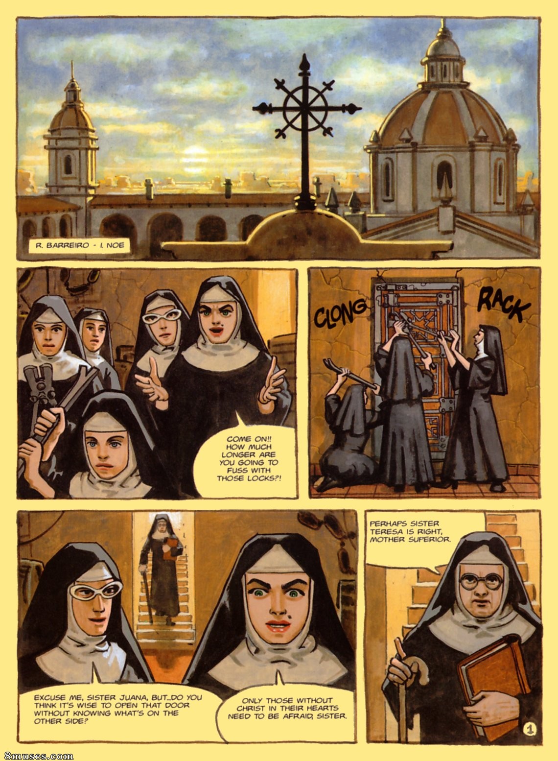 Page 22 | Ignacio-Noe-Comics/Convent-Of-Hell | 8muses - Sex Comics