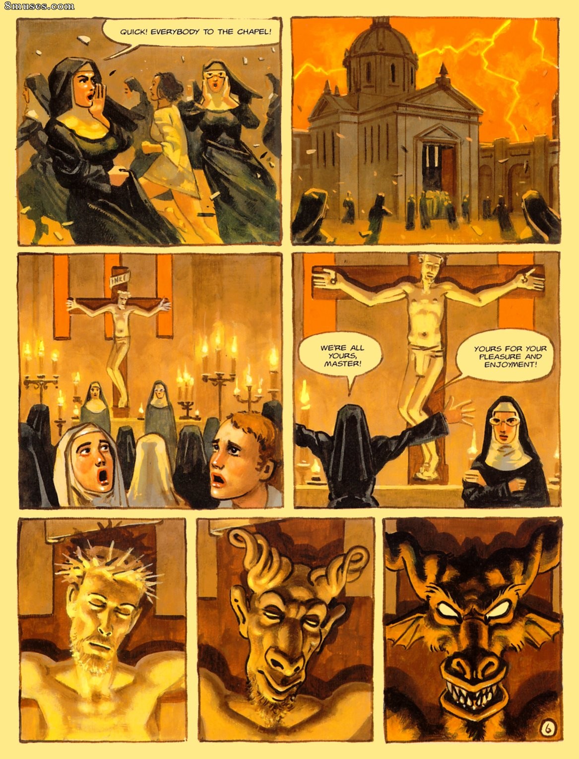 Ignacio Noe Comics - Convento do inferno - Página 43