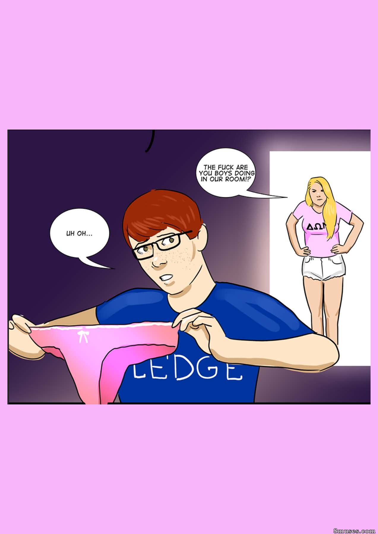 Safeword Ignored Comics - Sorority Panty Raid Gone Wrong - Page 11